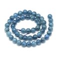 thumbnail image 3 of Natural Apatite Beads Strands Round 10x9.5mm Hole: 1mm about 38pcs/strand 14.5 inch, 3 of 3