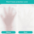 thumbnail image 5 of 8 Pack Plant Covers Freeze Protection 24X 32In Winter Cold Weather Frost Blanket with Drawstring for Outdoor, 5 of 6