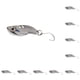 thumbnail image 2 of Advancent Kit de cucharas para trucha, señuelo de pesca Wobbler tembloroso, Mini cebo Crankbait de un solo gancho, cebos de agua dulce para Plata 4g 10Conjunto, 2 of 6