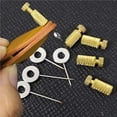 thumbnail image 2 of Qarigey Aguja de posicionamiento de sutura 5x aguja de posicionamiento de cuero antideslizante de alta precisión resistente a impactos Bolsas de mensajero y de hombro, 2 of 6