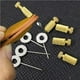 thumbnail image 5 of Minnieouse Aguja de posicionamiento de sutura 5x aguja de posicionamiento de cuero antideslizante de alta precisión resistente a impactos Bolsas de mensajero y de hombro, 5 of 6