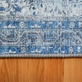 thumbnail image 3 of Distressed Floral Medallion Indoor Area Rug, French Blue, 7' 6" x 9' 6", 3 of 4
