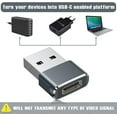 thumbnail image 7 of MangoFeel USB-C to USB-A Cable Connector 2 Pack, 7 of 7