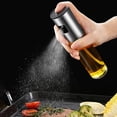 thumbnail image 5 of Oil Sprayer for Cooking, Upgraded 1 Pack Refillable Olive Oil Spray Bottle Mister with Brush for Air Fryer Oil Vinegar Portable Glass Kitchen Gadget for BBQ, Salad, Roasting, Grilling Local Stock, 5 of 9