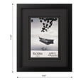 thumbnail image 6 of Gallery Solutions - 8"x10" - Rectangular Black Frame with Double Mat - for 5"x7" Photos, 6 of 10