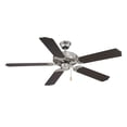 thumbnail image 4 of The Builder Specialty 52" Ceiling Fan in Satin Nickel, 4 of 5