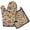 Pioneer Flower Floral-2, variant on Pioneer Flower Floral Print Pattern 2-Pack Oven Mitts Set, Heat Resistant Kitchen Gloves, 7.7" X 12"