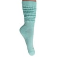 thumbnail image 5 of 3 Pairs Colorful Heavy Slouch Socks for Women Shoe Size 5-10 - (Mint-Ivory-Hot Pink), 5 of 7