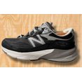 thumbnail image 3 of New Balance 990 V6 Mens 8 US Black Gray White Silver Grey M990BK6 Made in USA, 3 of 5