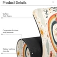 thumbnail image 4 of Yayeee Faucet Mat for Kitchen Sink 30" Diatomite Long Splash Guard Pad, Cute Rainbow, 4 of 7
