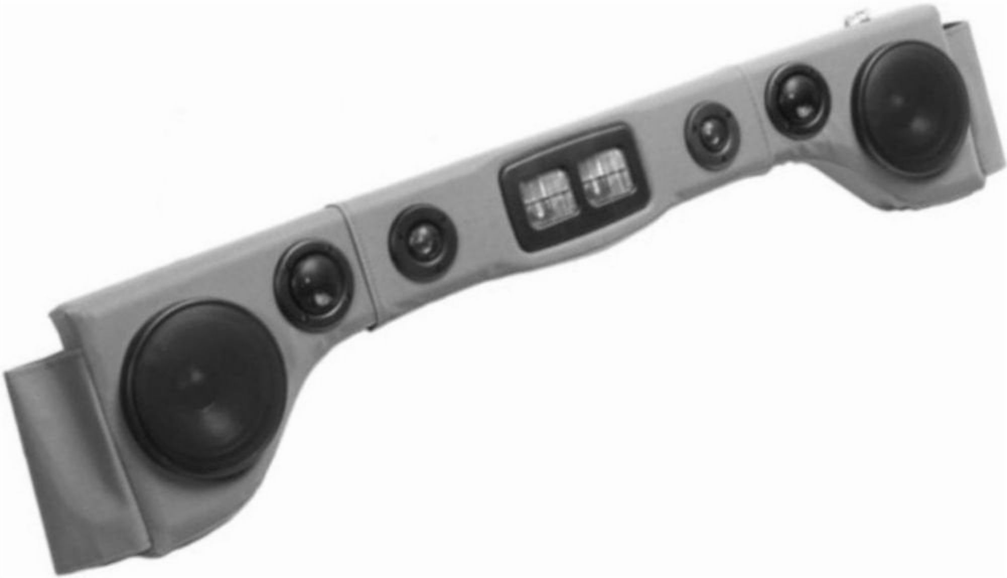 Soundbar Six Speakers with Map Lights Overhead Sound Bar for Jeep Wrangler