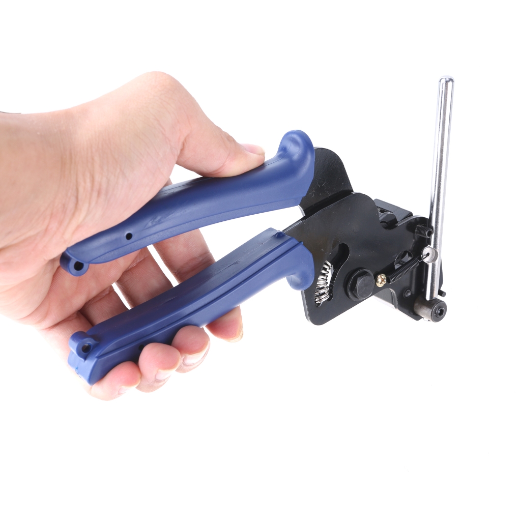 Metal Zips Ties Cutter Cable Ties Plier Stainless Steel Metal Tie Hand Wrap Tension Cutting Tools Self-Locking Zips Ties