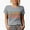 Heather Grey, variant on Cat Sister, Title for Sisters of Cats, Groovy Retro Wavy Text Merch Gift, White T-Shirt, Small