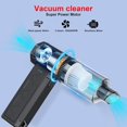 thumbnail image 3 of Duster,150000RPM Electric Air Duster, Vacuum Cleaner & Bag Vacuum 3-in-1, Rechargeable with 3-Gear Adjustable Wind Speed for Keyboard,,, and Storage Bag Sealing, 3 of 6