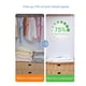 thumbnail image 4 of Bolsas De Almacenamiento Al Vacío Bolsas De Almacenamiento De Compresión De Varios Tamaños Con Bomba De Mano Prácticas Bolsas De Ahorro De Espacio De Viaje Para Ropa Ropa De Cama Mantas Monstrate HA021959-00, 4 of 7