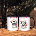 thumbnail image 3 of Happy Valentine's Day Shih Tzu holding flowers Heat Color Changing Mug Lion Dog Lover Gifts Magic Coffee Mug - 3005, 3 of 4