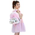 thumbnail image 3 of Mochila De Viaje Para NiñO Y NiñA, Mochila Con Cremallera Grande Con DiseñO De Unicornio De Dibujos Animados, Bola Colgante, 3 of 3