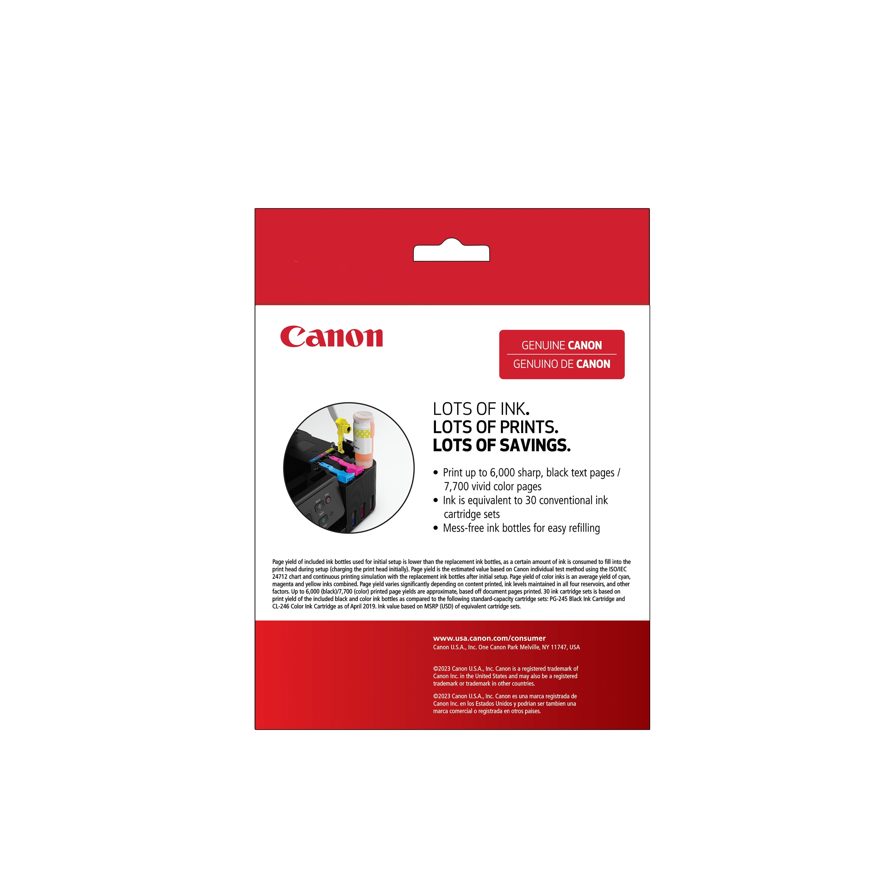 Canon GI-21 CMY Ink Bottle Combo Pack - Cyan/Magenta/Yellow