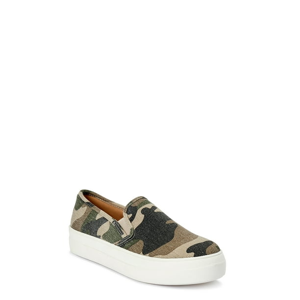time and tru women's platform sneaker