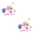 thumbnail image 1 of Vogacara Juego de 6/9 Uds. De juguetes de simulación para niños, herramientas de artificiales, fregona para el hogar, cepillo, cubo de 9 piezas 2piezas, 1 of 6