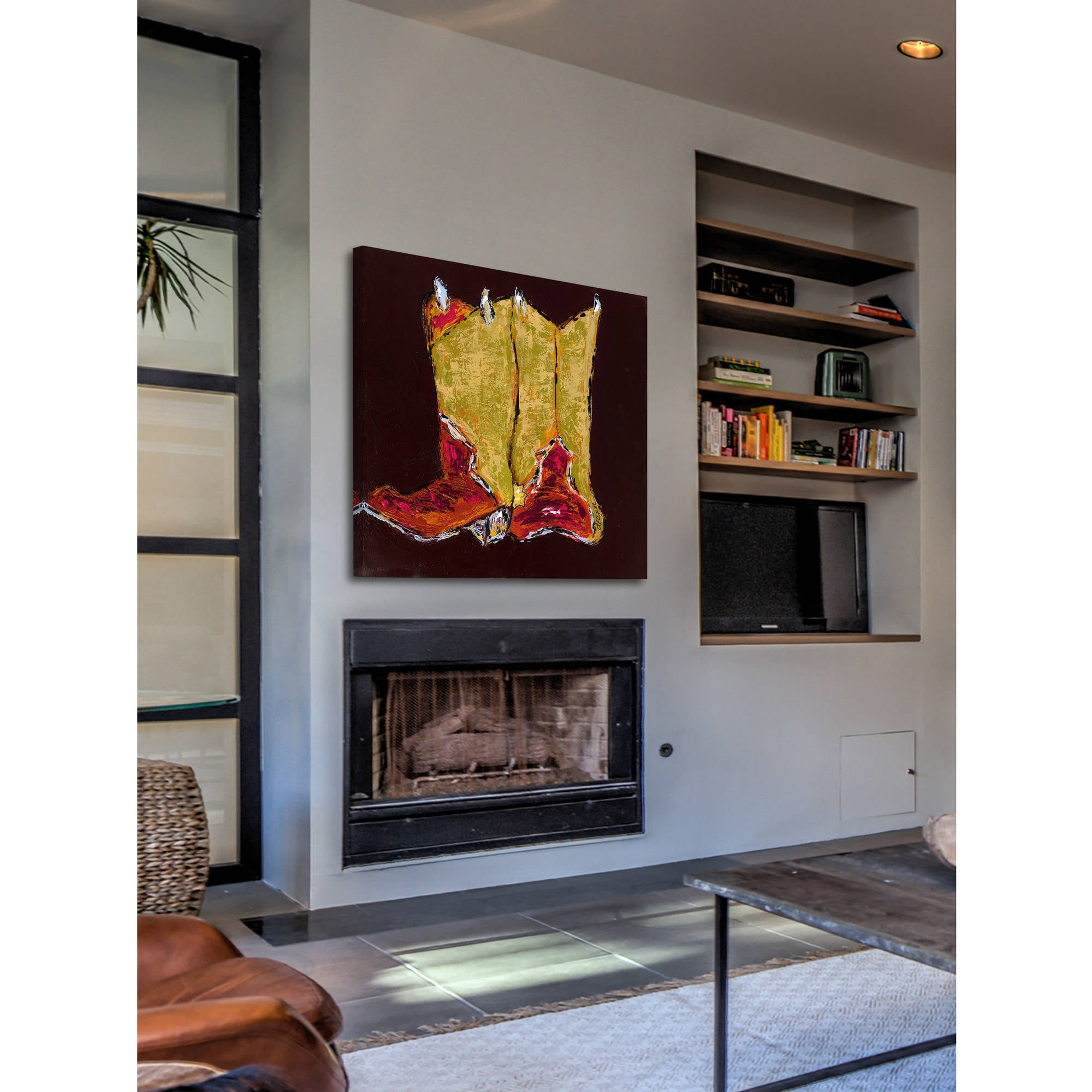 Marmont Hill "Kickin It I" Painting Print on Wrapped Canvas