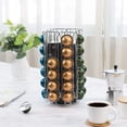 thumbnail image 4 of MyGift Stainless Steel Silver 360 Degree Rotating Coffee Pod Organizer Rack, 4 of 7