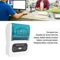 thumbnail image 3 of Small Thermal Receipt Printer, Portable  Thermal Printer for Retail Store with Folded Labels, High Resolution, Quick Print Speed, Toothed Blade Design, 3 of 7