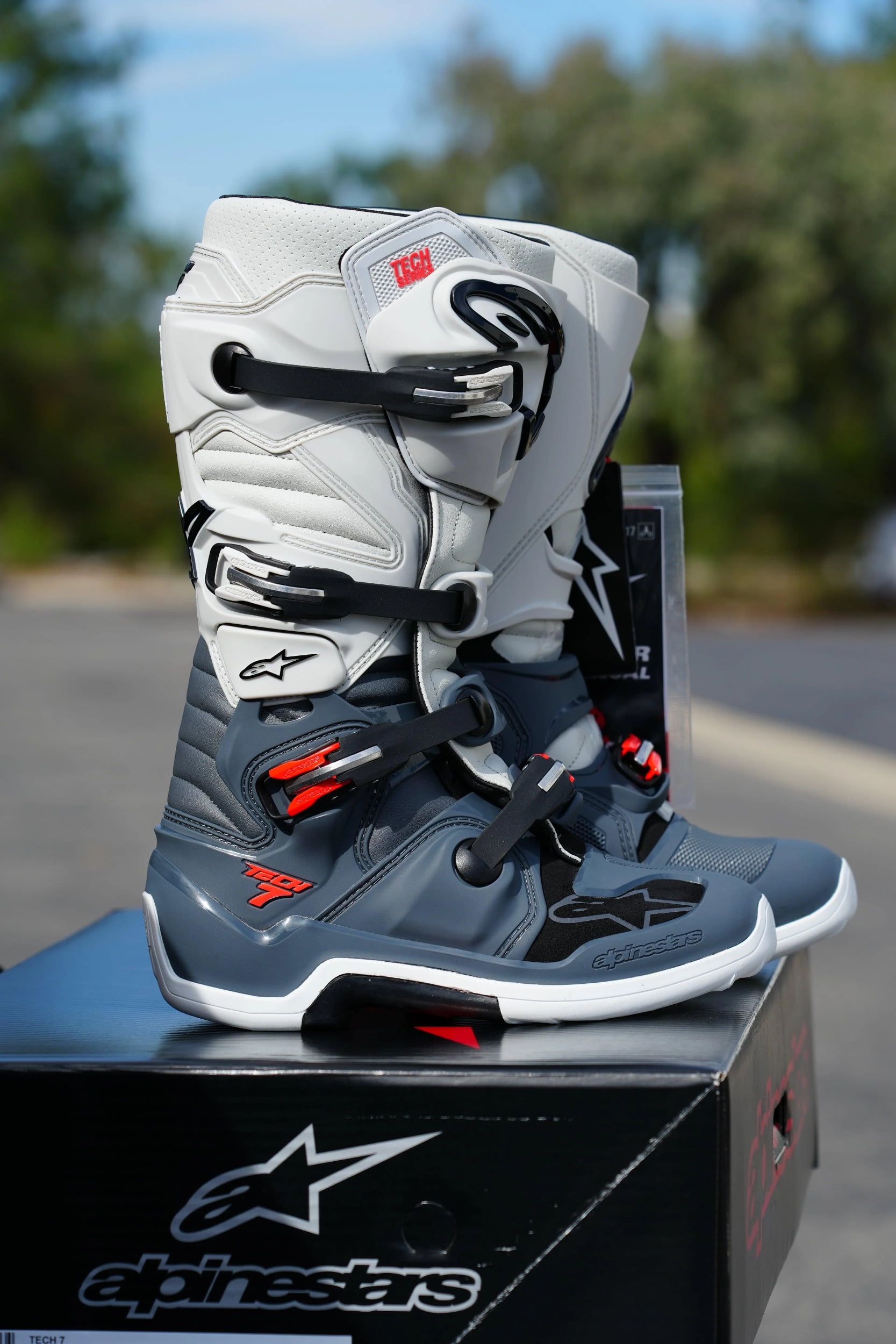 Alpinestars Tech 7 Offroad Motocross Dirt Bike Boots Black 2012014-10
