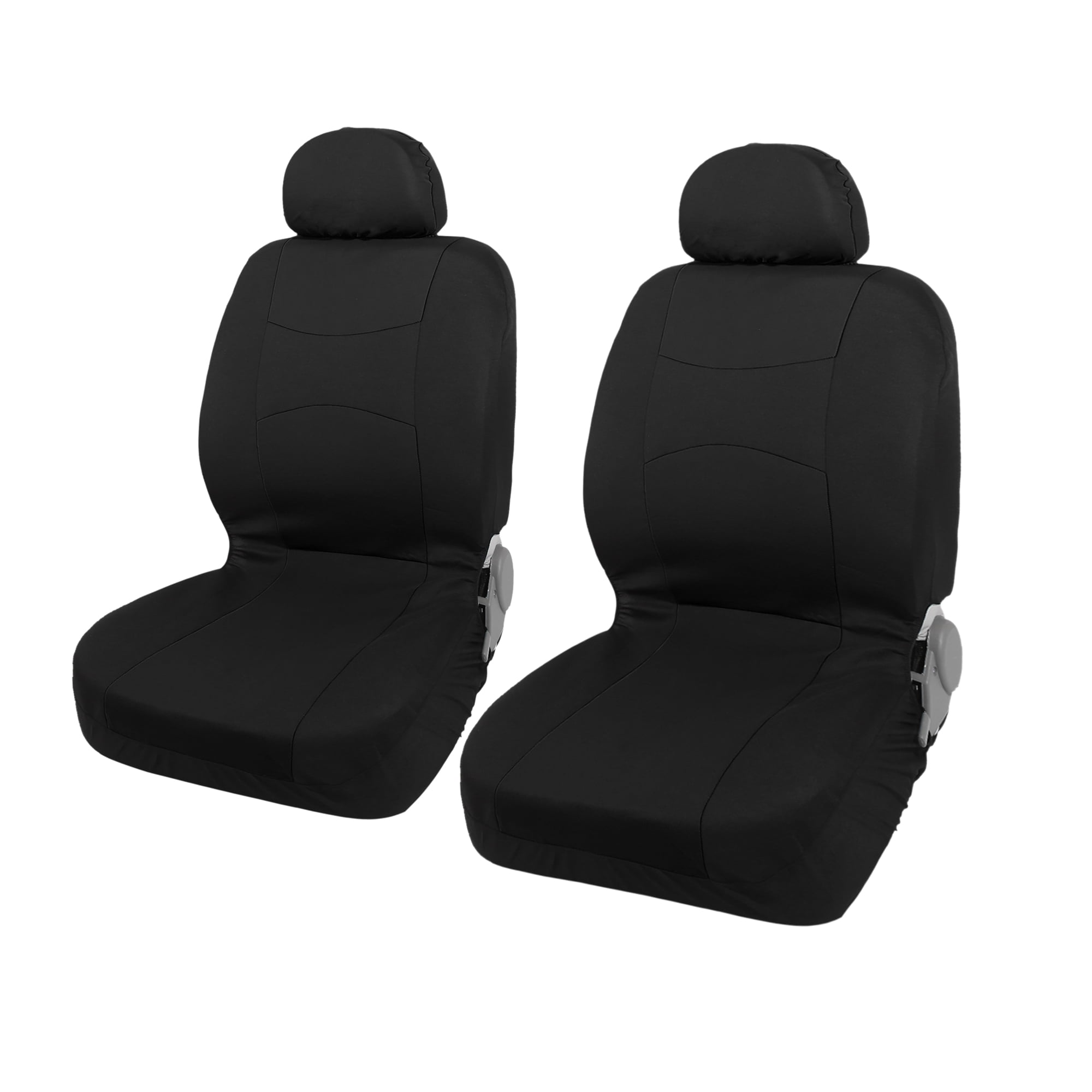 Pcs Universal Front Car Seat Cover Kit Flat Cloth Fabric Seat