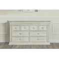 thumbnail image 3 of Baby Cache Vienna 6 Drawer Antique White, 3 of 9