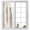 Beige, variant on Beige Gray Window Privacy Film, Abstract Grunge Mottled Neutral Texture Static Cling UV Sun Blocking Heat Control Window Tint Day and Night, Non-Adhesive One Way Windows Privacy Cover 29.5''x78.7''
