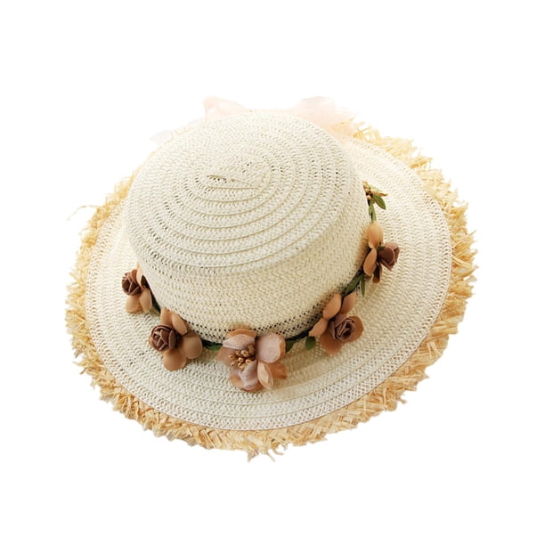 Gorras de verano Zulema para mujer protección solar plegable primavera material paja