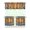 Thanksgiving Decor-11, variant on Set of 3 Thanksgiving Theme Kitchen Curtains - Pumpkin Pattern Fall Leaves Rustic Autumn Aesthetic Rod Pocket Window Panels