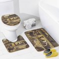 thumbnail image 4 of 4Pcs Nature Field Rustic Shower Curtain Set, Cottage Horse Sheep Animal Bathroom Decor Set with Rug Bathroom Accessory Bathroom Curtain Shower Set, 72" x 72", 4 of 8