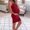Wine, variant on Women's Sleeveless Maternity Dress Ruched Pregnancy Clothes Green S