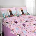 thumbnail image 4 of Disney Frozen Kids 4 Piece Pink Sheet Set, Full, 4 of 8