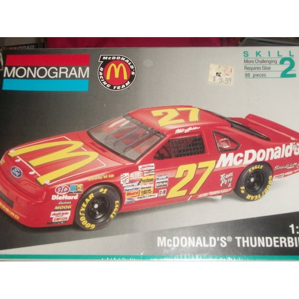 Monogram 2442 Mcdonald S Thunderbird Model Kit Walmart Com Walmart Com