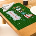 thumbnail image 1 of Iodue Napperon de Table de Noël Napperons de Table Rustiques Vintage Lavables, 1 of 4