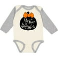 thumbnail image 3 of Inktastic My 1st Halloween with Pumpkin and Orange Bow Boys or Girls Long Sleeve Baby Bodysuit, 3 of 5