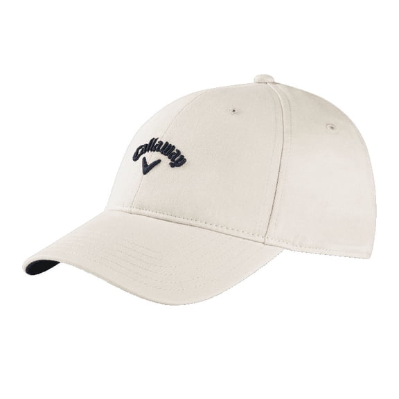Callaway Golf Heritage Twill Golf Hat, Washed Cotton Twill, Khaki