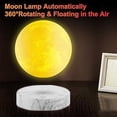 thumbnail image 4 of VGAzer Magnetic Floating Moon Night Light 3 Colors Levitates & Spins Freely for Home Office Desk Decor, 4 of 15