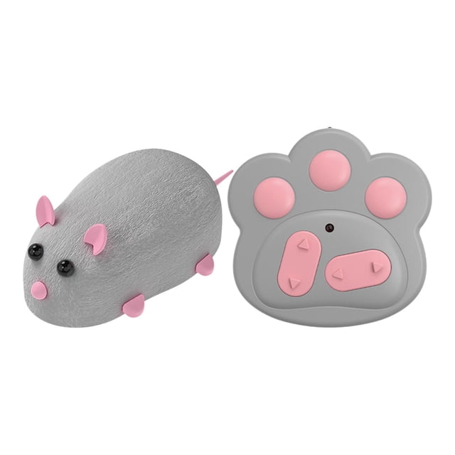 Control remoto juguete interactivo para gatos Yinane Recargable gris