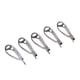 thumbnail image 5 of 5pcs Anillos De De Pescas Guía De Caña Acero Inoxidable Señuelos De Superficie Para Pesca, 5 of 7