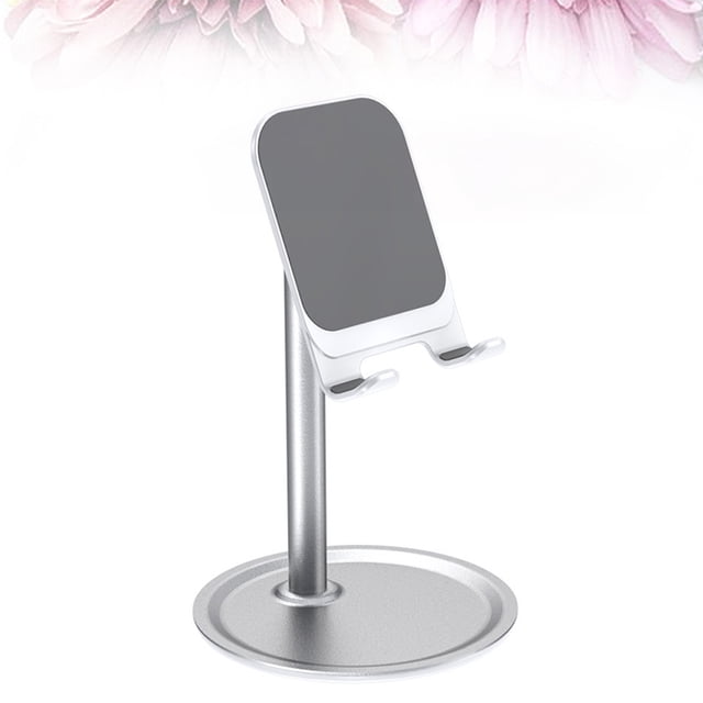 OULII Desktop Phone Bracket Flexible Tablet Holder With Slip Durable For Video Watching And Webcasts White