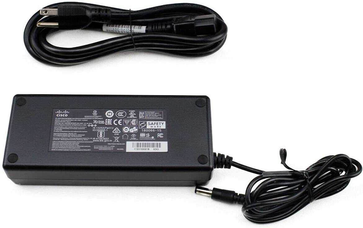 UpBright 54V 1.85A 100W AC/DC Adapter Compatible with Cisco Meraki MA