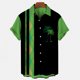 thumbnail image 3 of Camisas para hombre, ropa hawaiana, camisa informal con estampado de árbol de coco en 3D, ropa para mujer, camisa de un solo pecho, blusas con solapa 6XL, 3 of 5