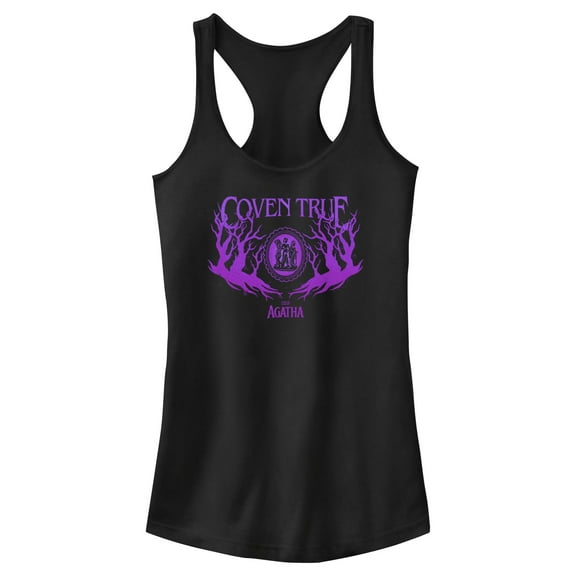 Junior's Marvel: Agatha All Along Coven True Racerback Tank Top