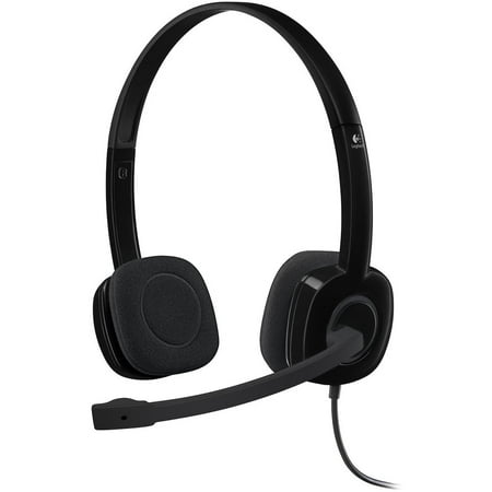 Logitech H151 Stereo Headset with Noise-Cancelling Mic and 3.5mm Jack