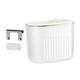 thumbnail image 5 of Cubo de basura colgante con tapa, cubo de basura de pared, cubo de compost, cubo de basura de cocina Blanco S, 5 of 9