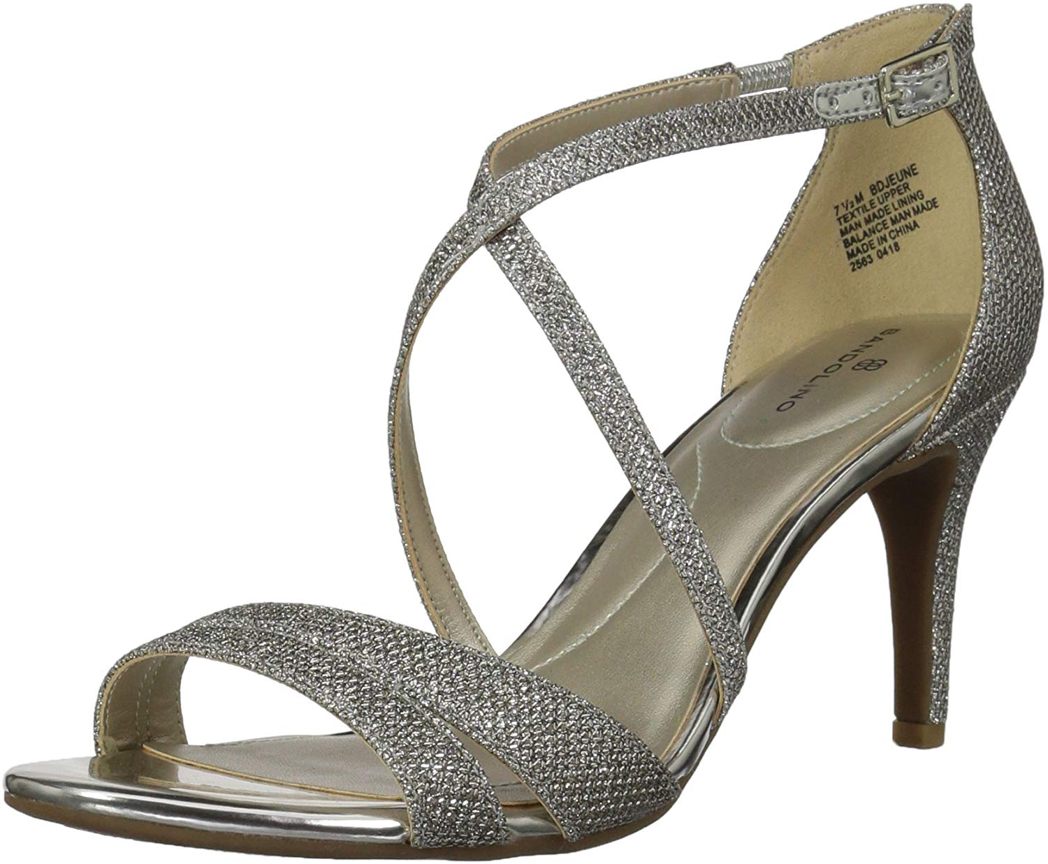 bandolino gold heels